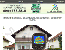Tablet Screenshot of njsprayfoaminsulation.com